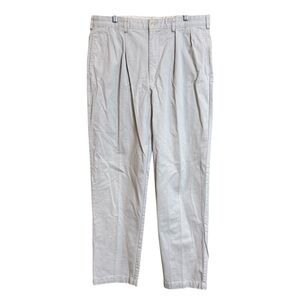 Polo Ralph Lauren Chino 2 Pleated Khaki Vintage Pants 38 made in USA Andrew